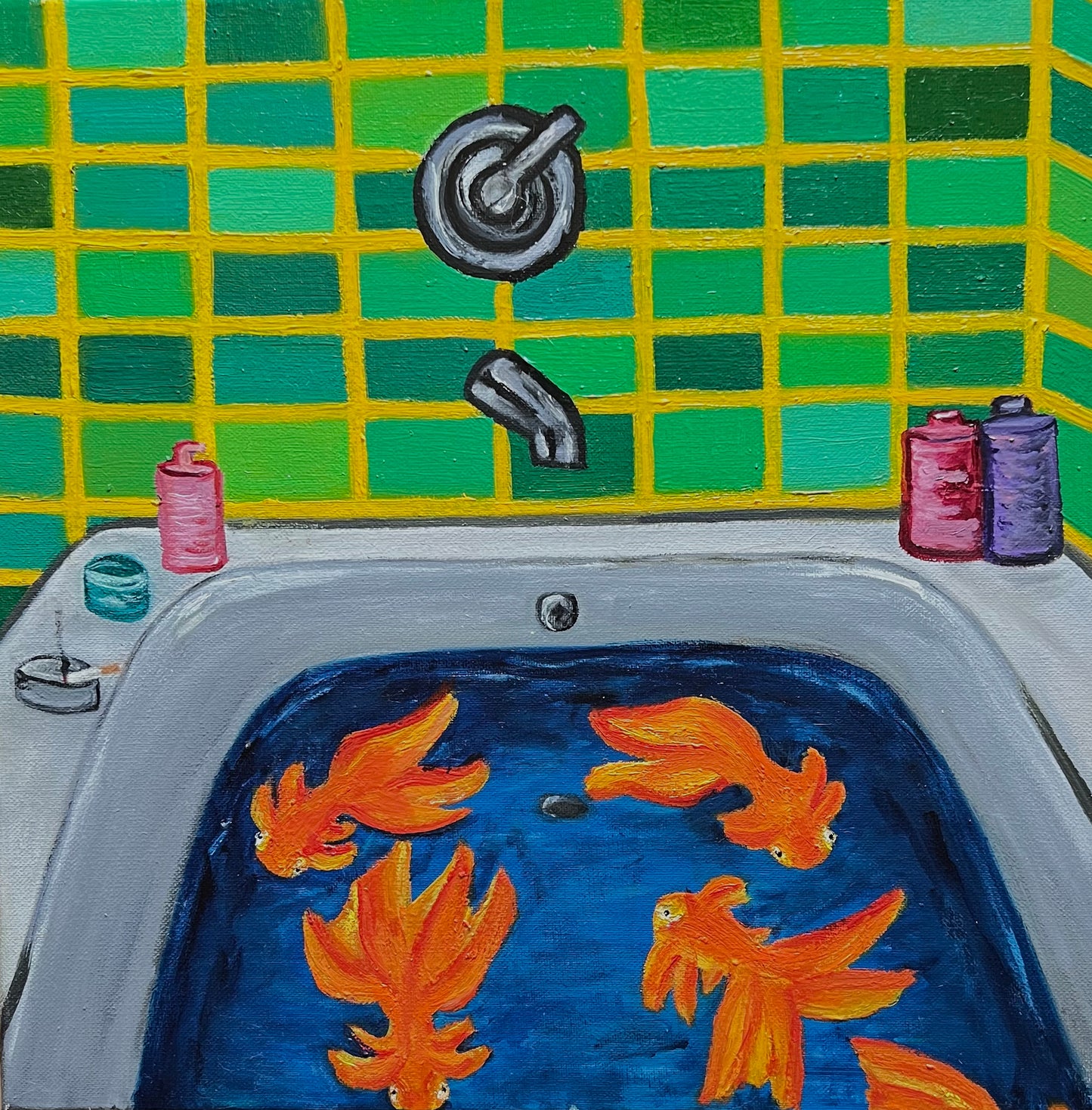 Bathtub Chronicles - Gold Fish