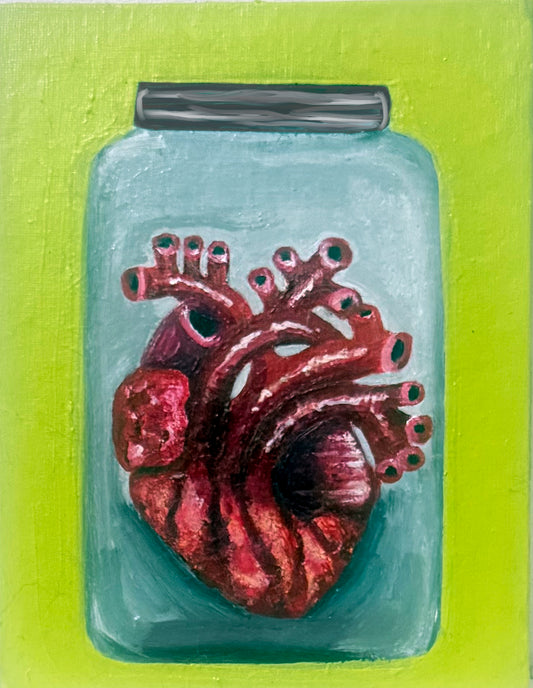 Keepers - Neon Green Heart