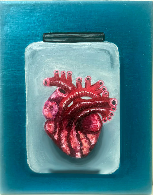 Keepers - Human Heart in jar