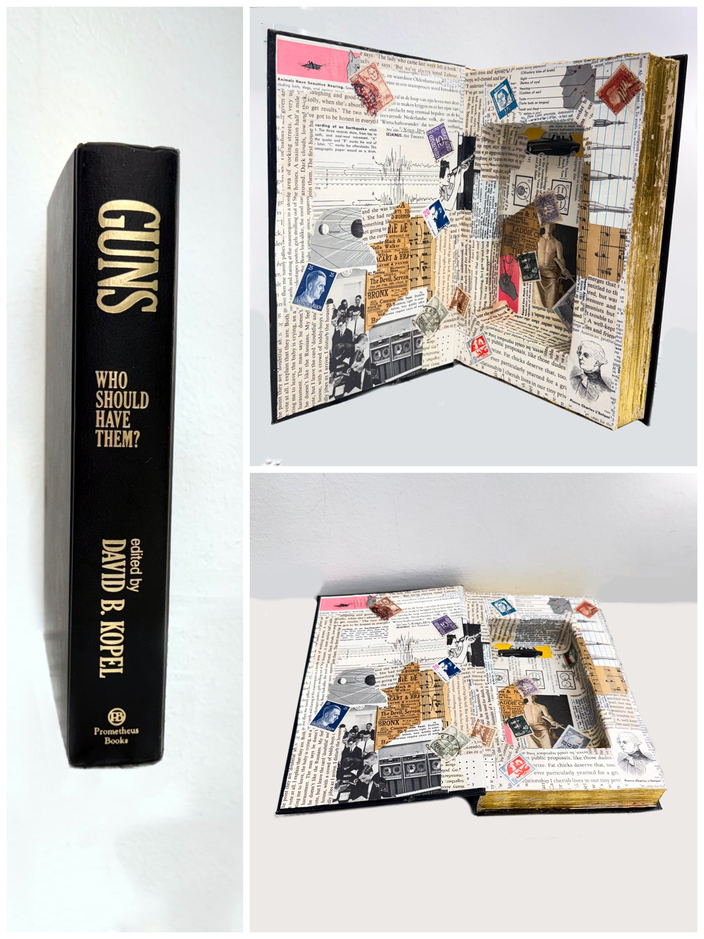 Secret Hiding Book - Guns