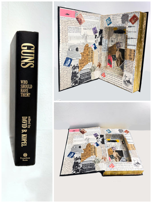 Secret Hiding Book - Guns
